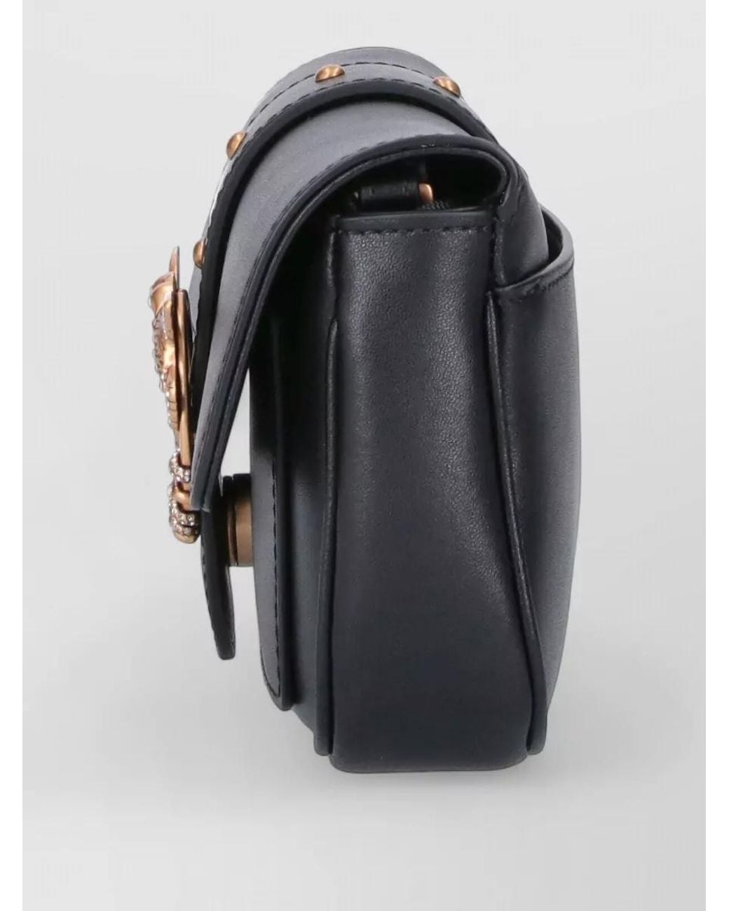 Pinko Gray Love Bag Clutch Bag