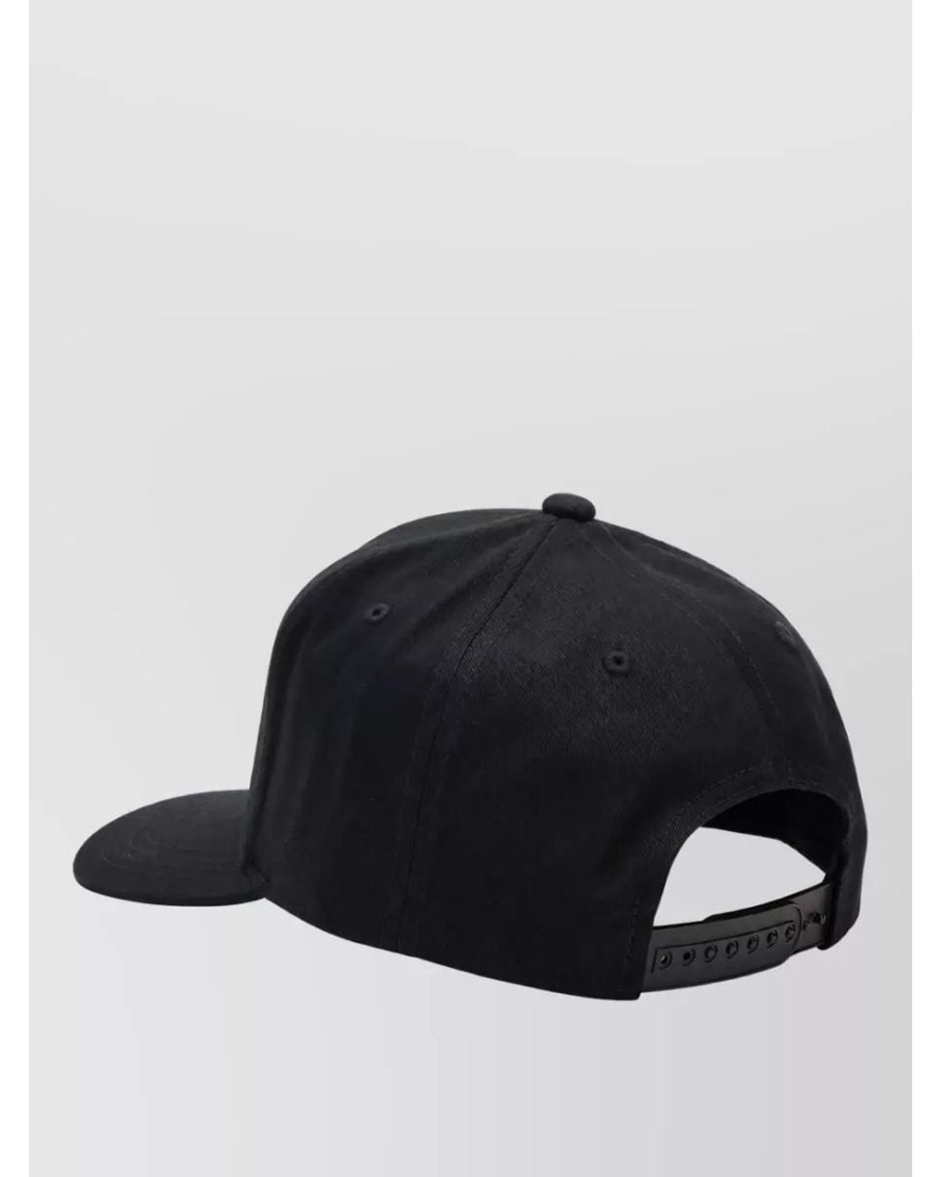 Boss Black Cotton Wide-Brim Hat for men