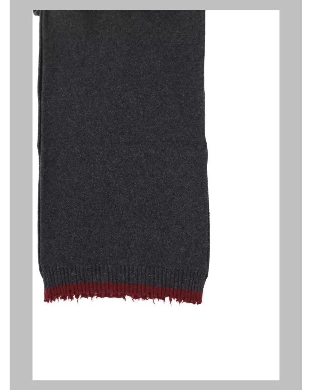 Uma Wang Black Cashmere Scarf