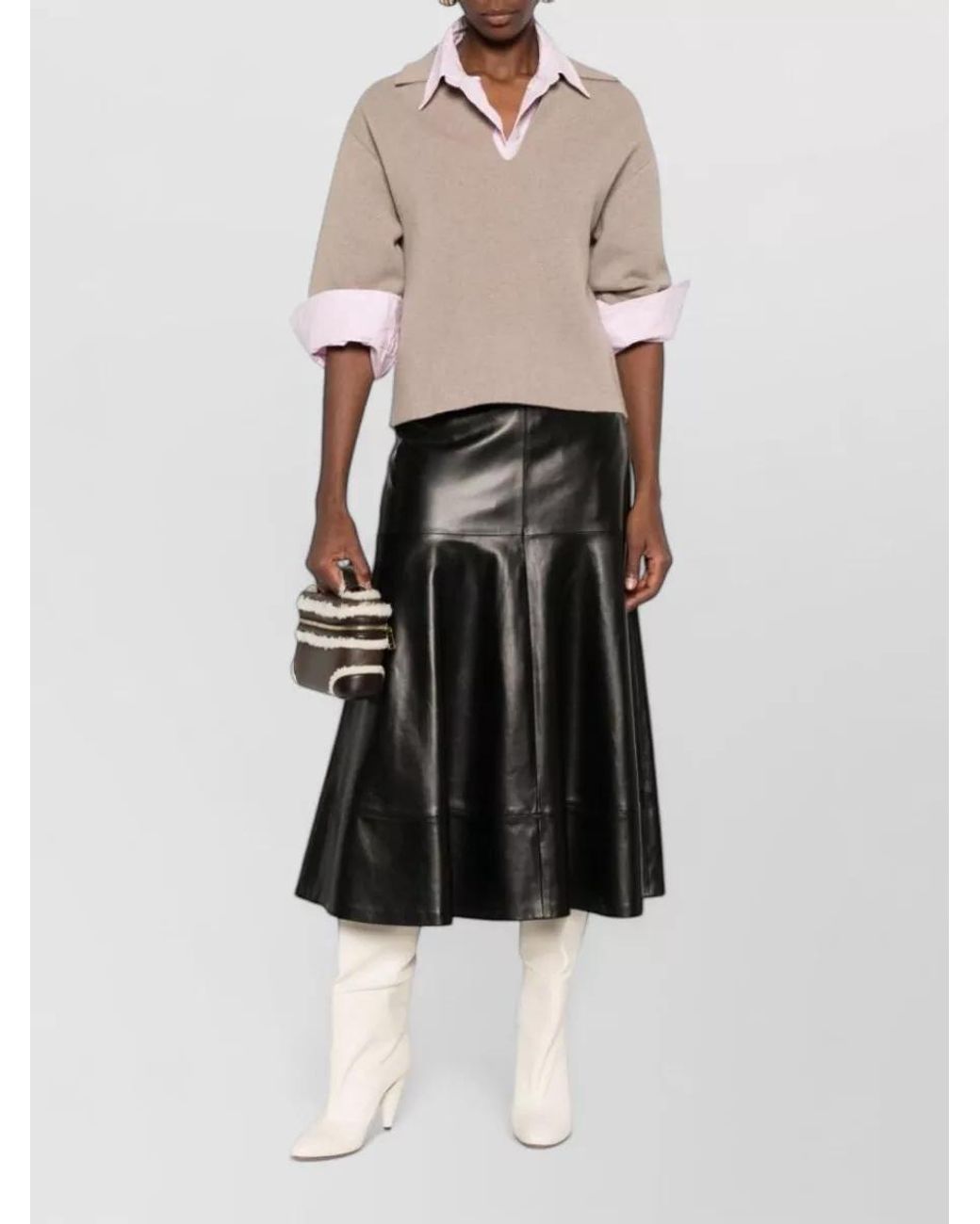 Bottega Veneta Natural Cashmere Regular-Fit Polo Shirt