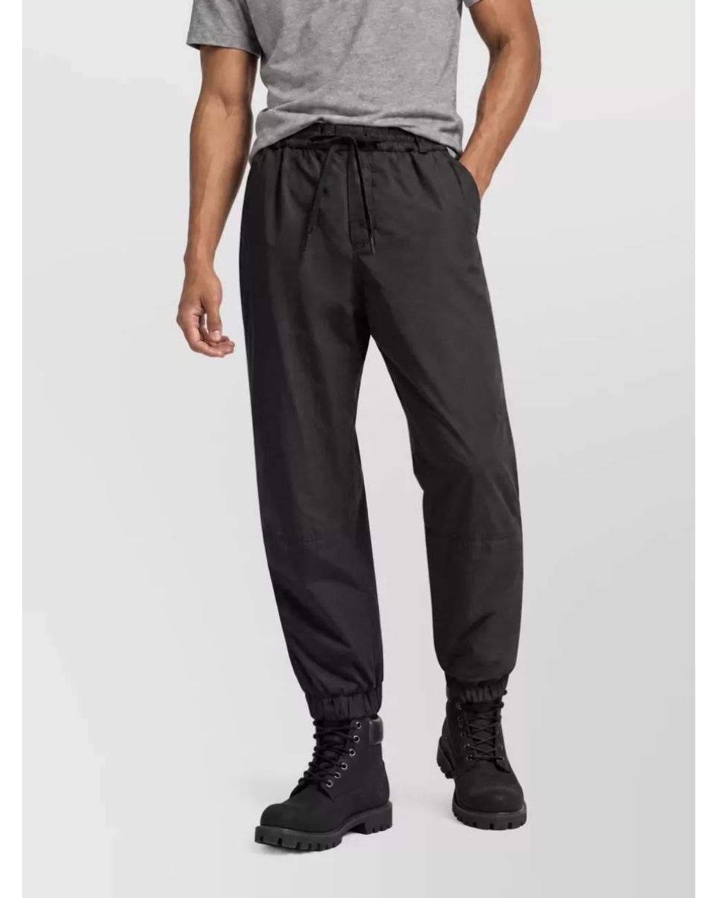 Moncler Gray Grenoble Straight Leg Joggers for men