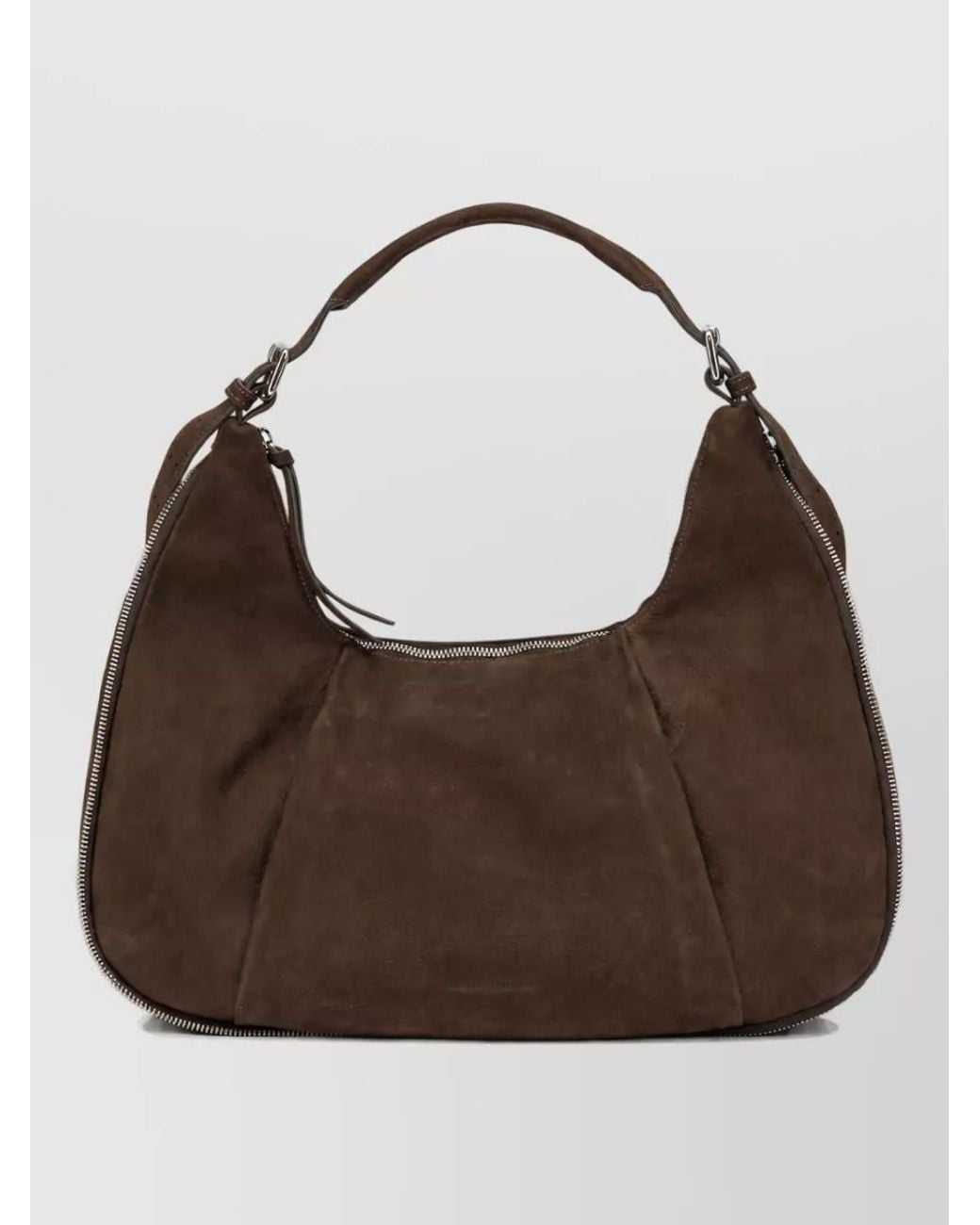 Officine Creative Brown Leather Large Tote Bag