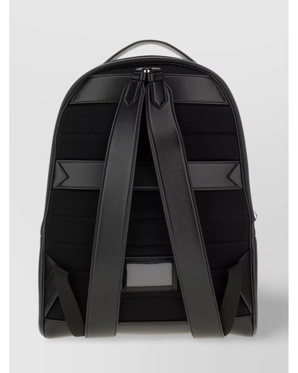 Dolce & Gabbana Black Leather Backpack for men