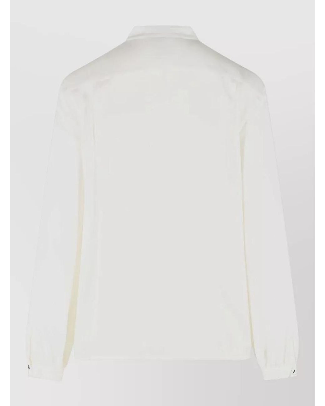 Max Mara White Silk Shirt