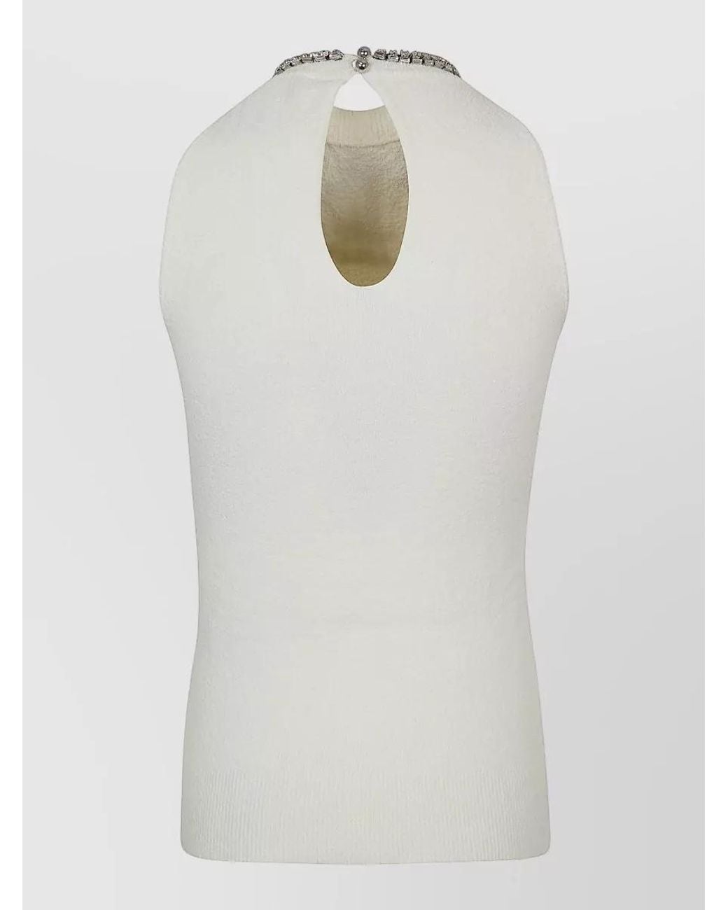 Rabanne White Tank Top
