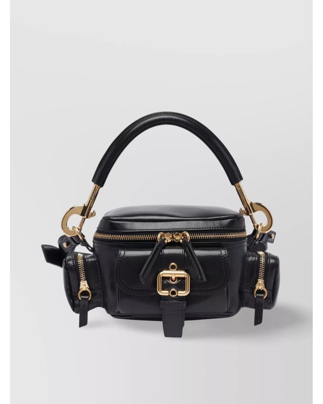 Chloé Metallic Camera Bag Small Leather Shoulder Bag