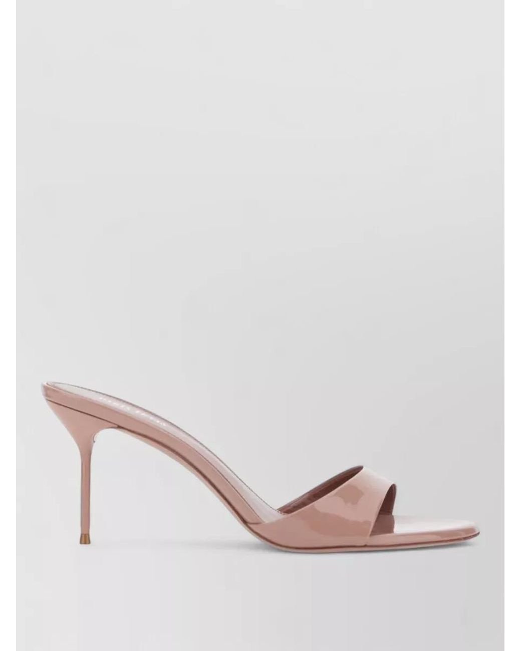 Paris Texas Pink Patent Leather Heeled Sandals