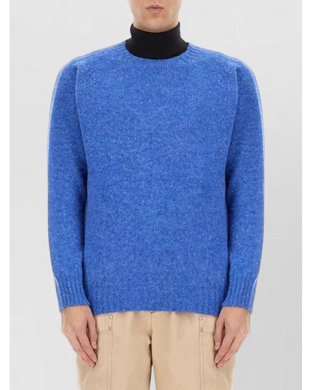 Howlin' By Morrison Blue Wool Jumper for men