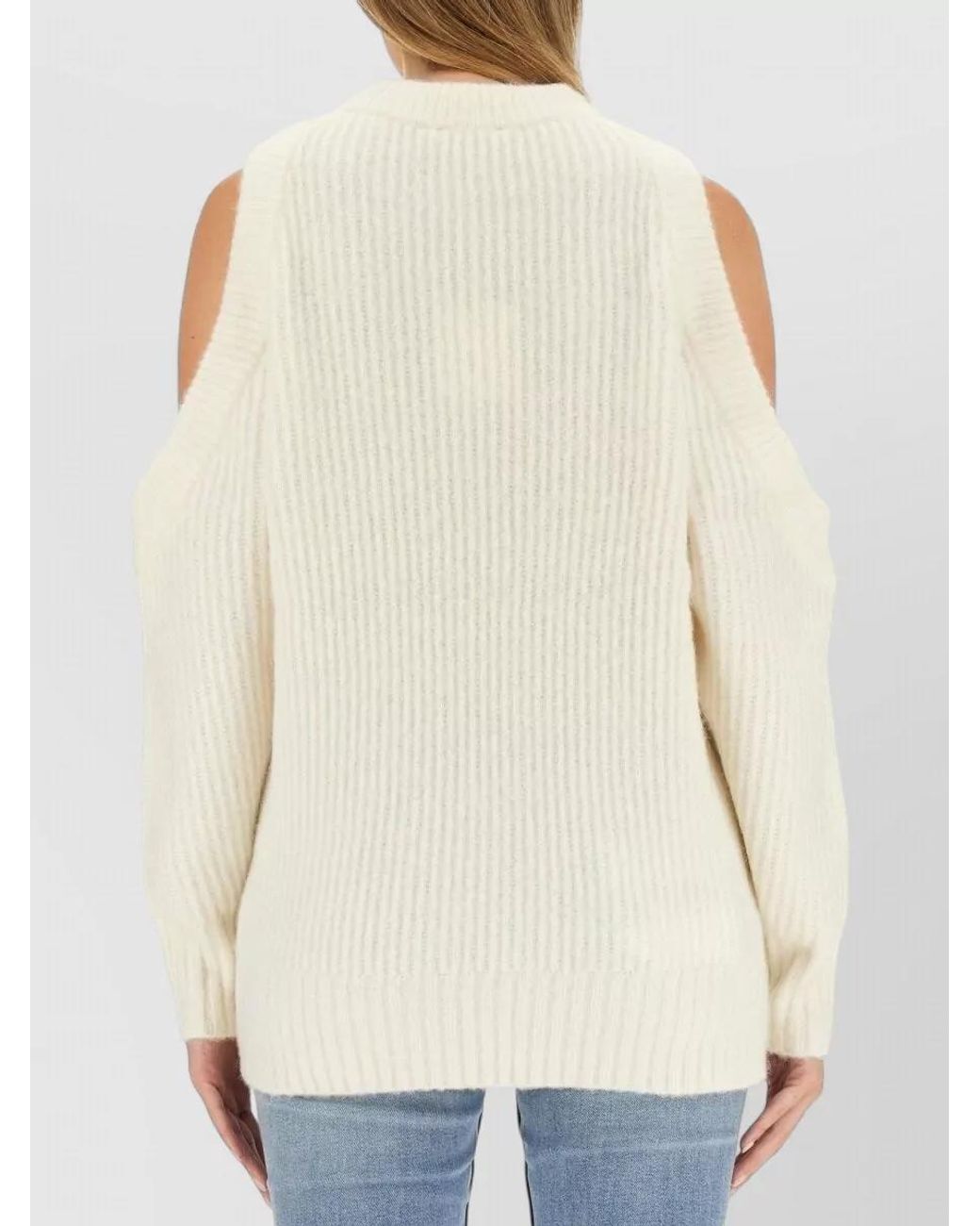 Ganni Natural Slim-Fit Sweater
