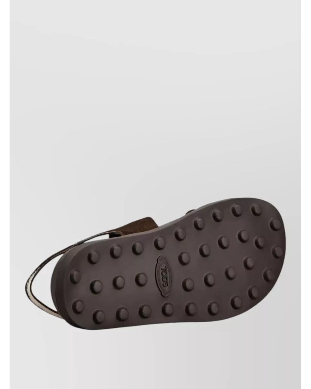 Tod's Black Pony Hair Sandals