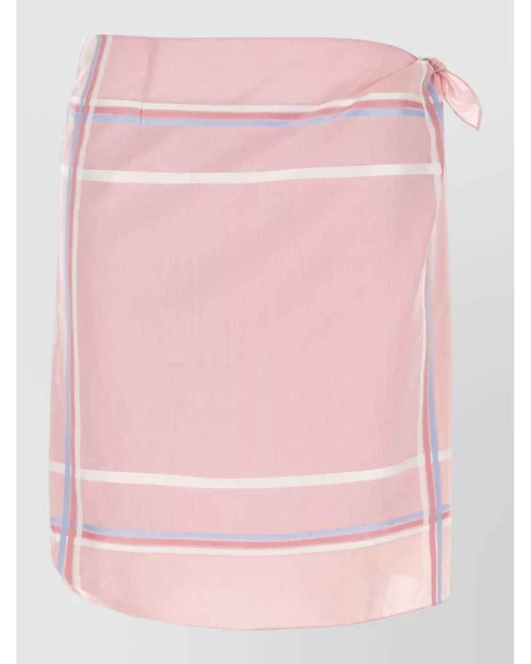 Prada Pink Cotton Beach Skirt