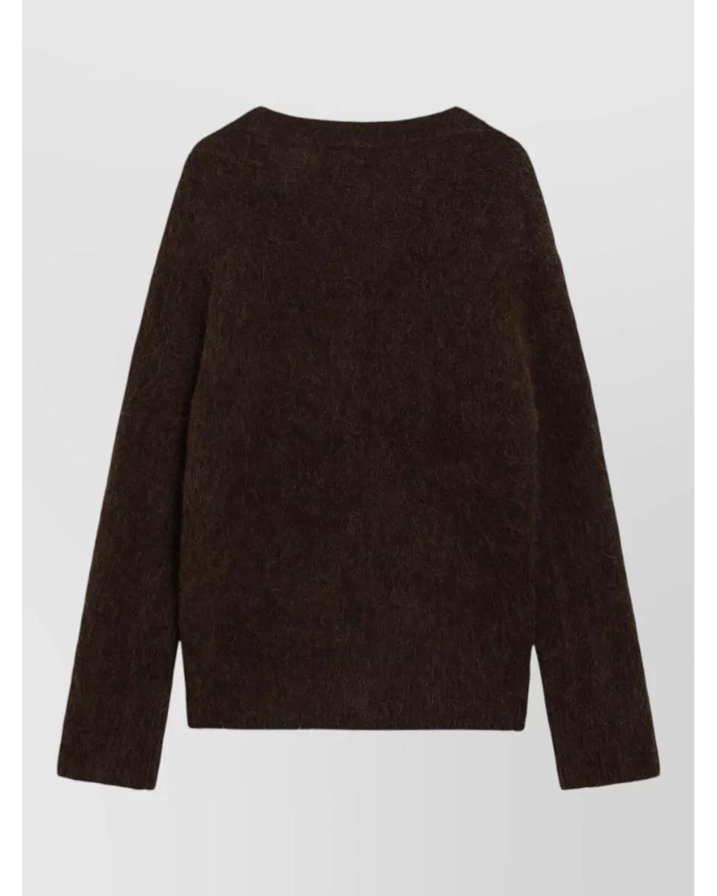 Frankie Shop Brown Oversized Cardigan