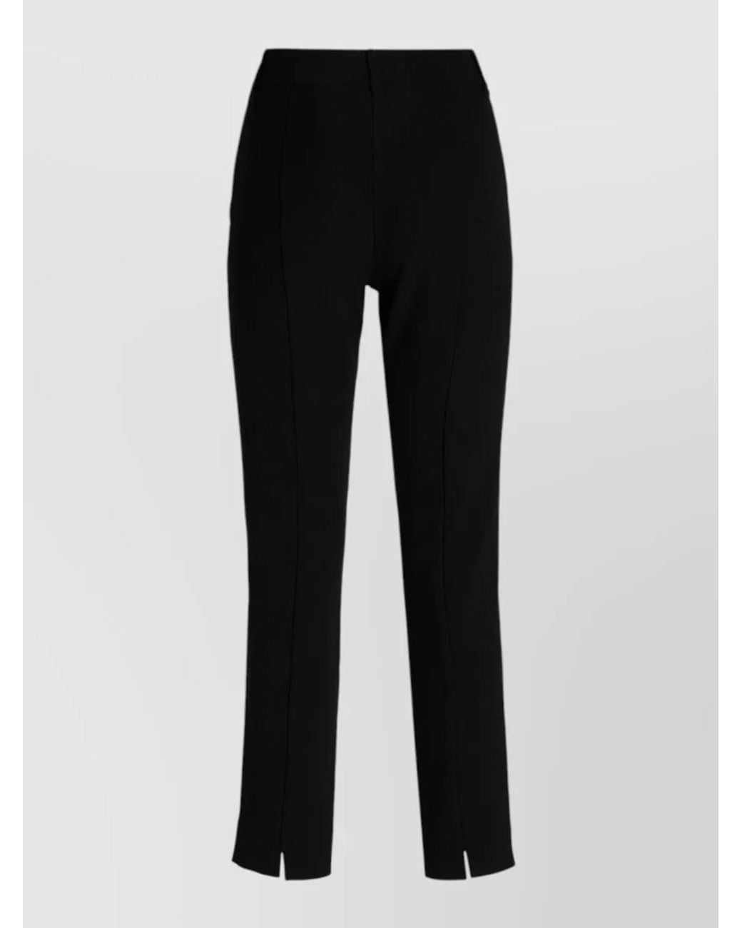SIMONA CORSELLINI Black Tailored Trousers