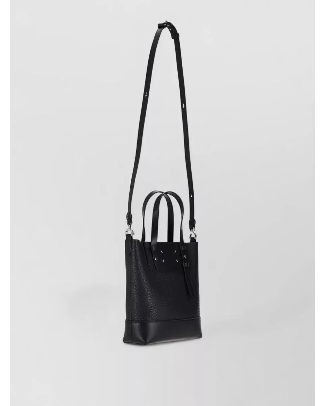 Maison Margiela White Mini Leather Shoulder Bag