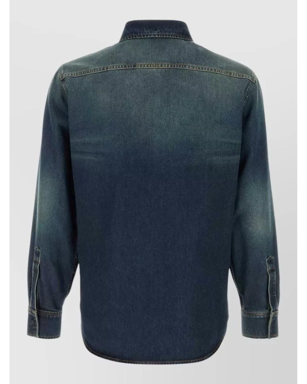 Gucci Blue Denim Shirt for men