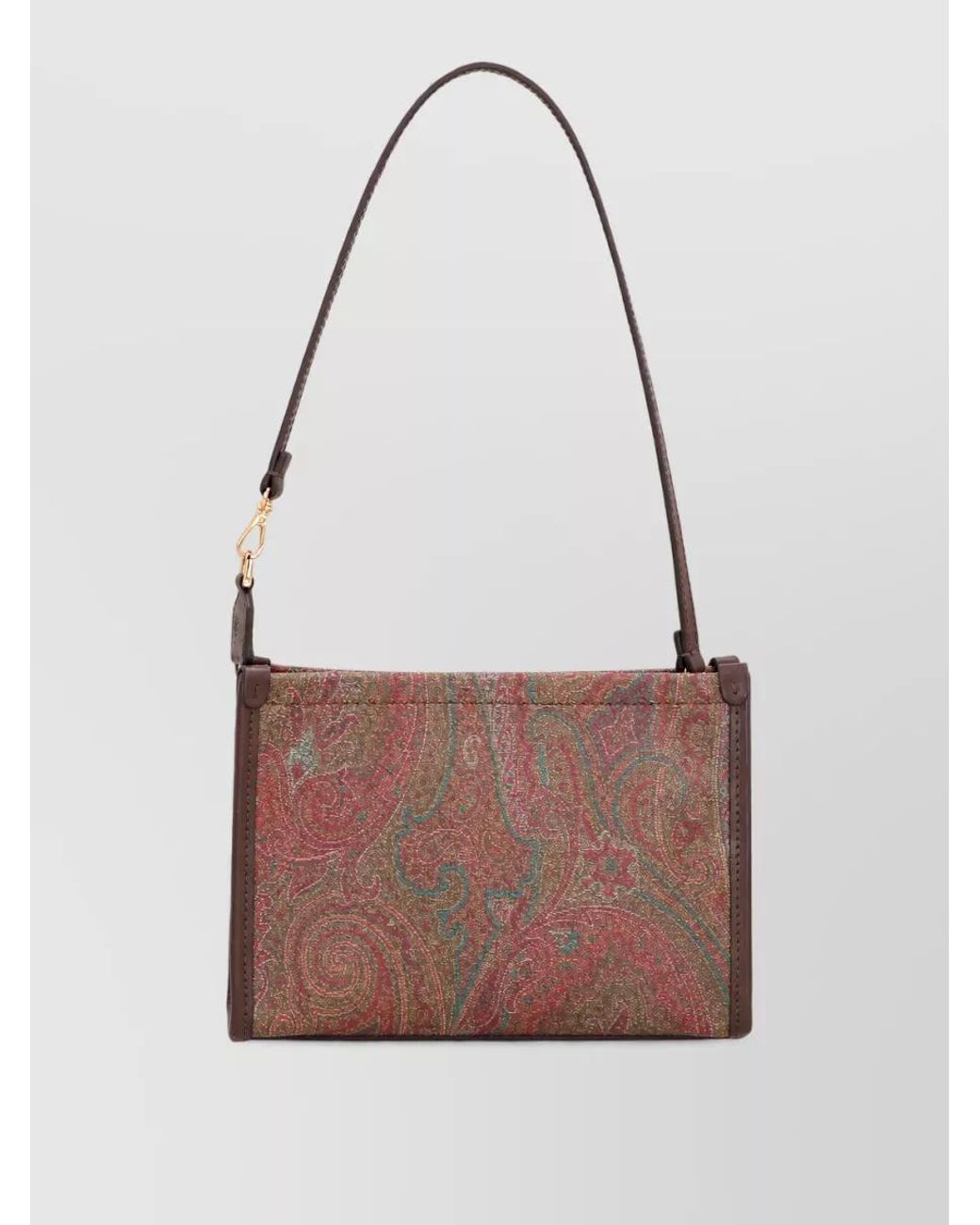 Etro Multicolor Arnica Leather Mini Pouch