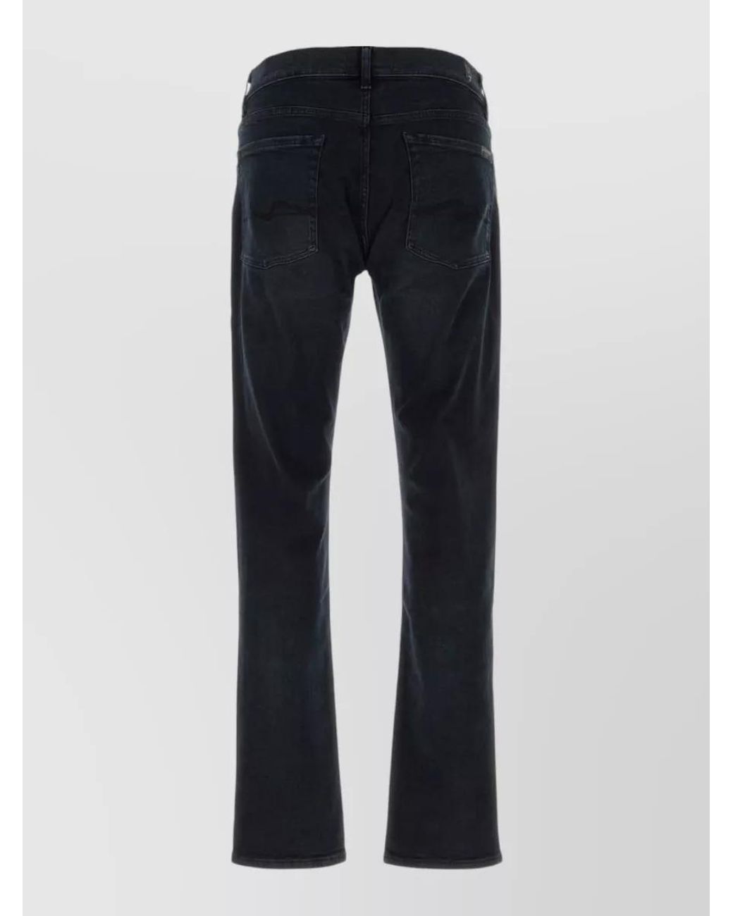 7 For All Mankind Blue Stretch Denim Jeans for men