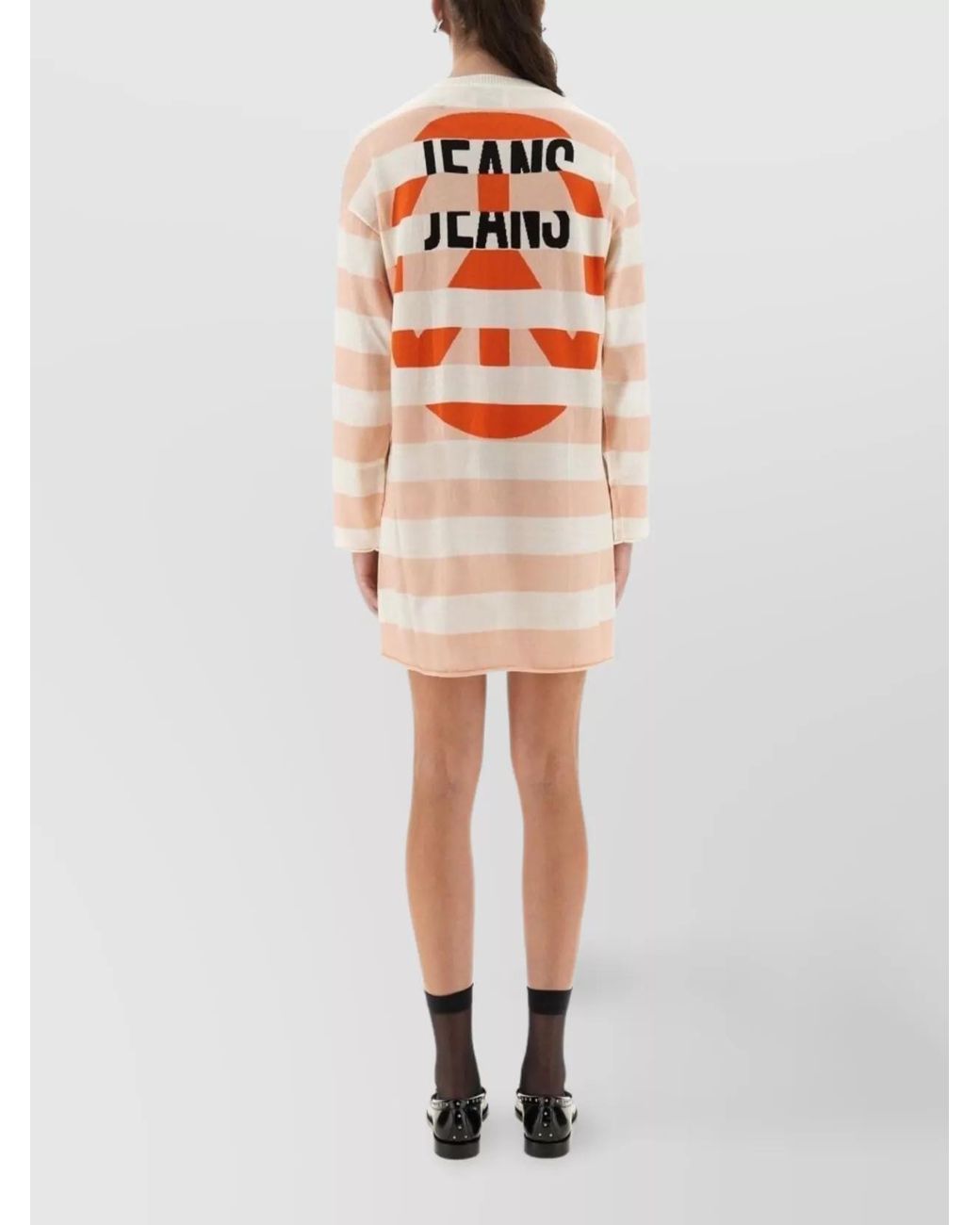 Moschino Red Wool Mini Dress