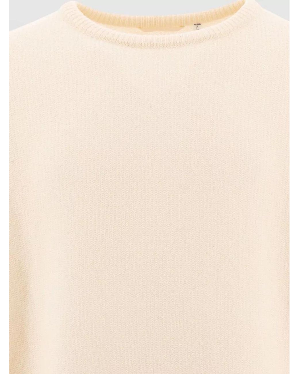 Nanamica Natural Wool Cotton Jumper for men