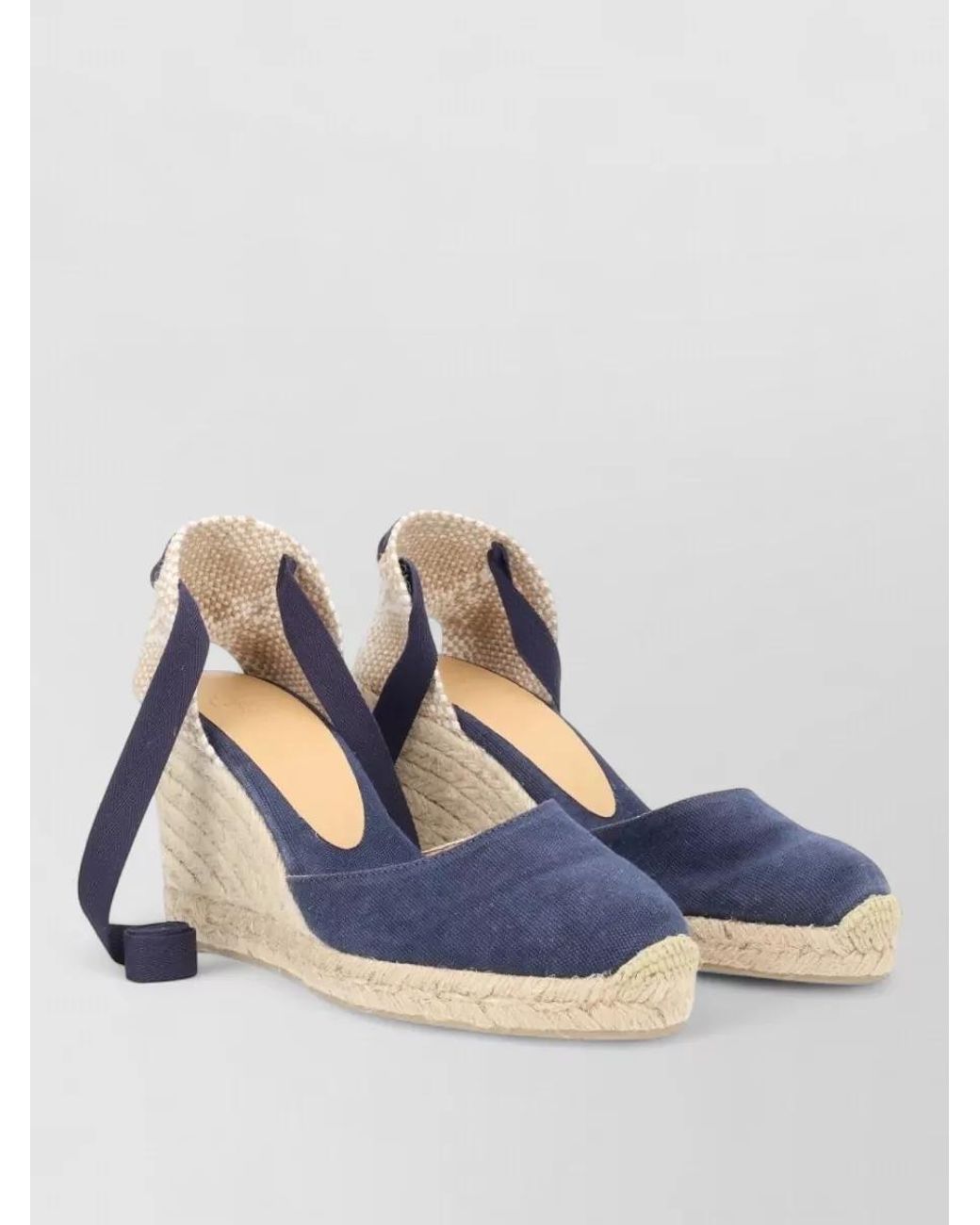 Castaner Blue Cotton Espadrilles