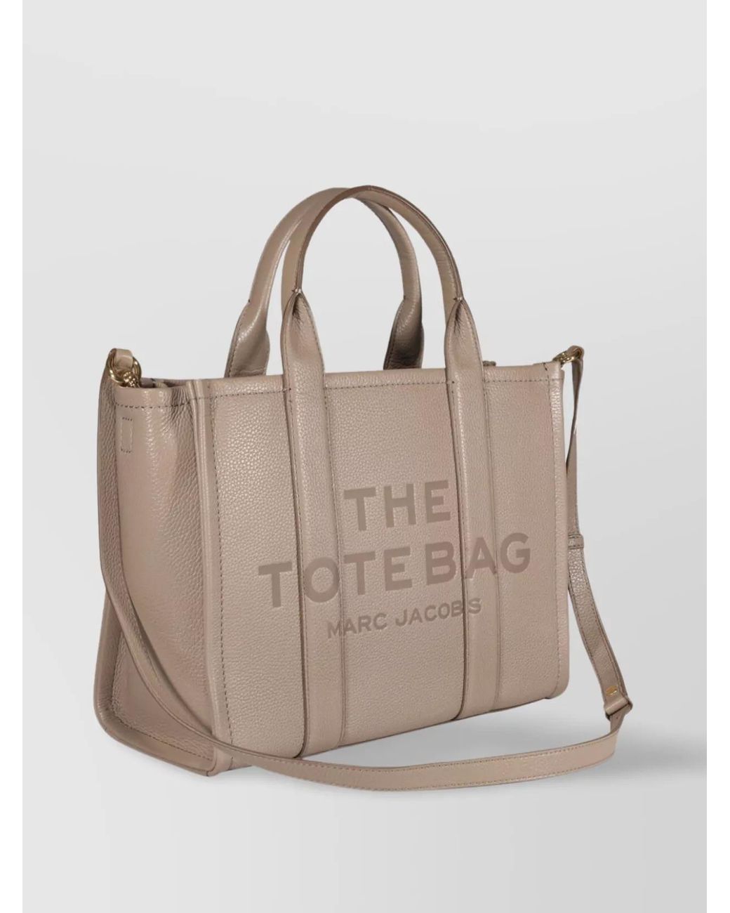 Marc Jacobs Natural Removable Strap Medium Tote Bag Top Handles