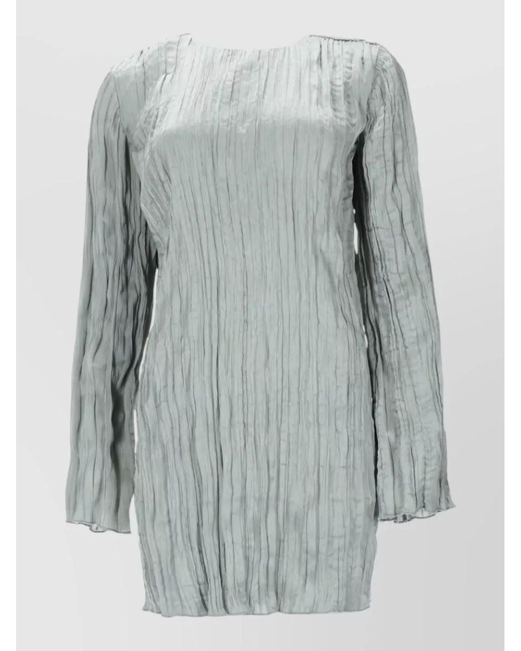 Staud Gray Mini Dress
