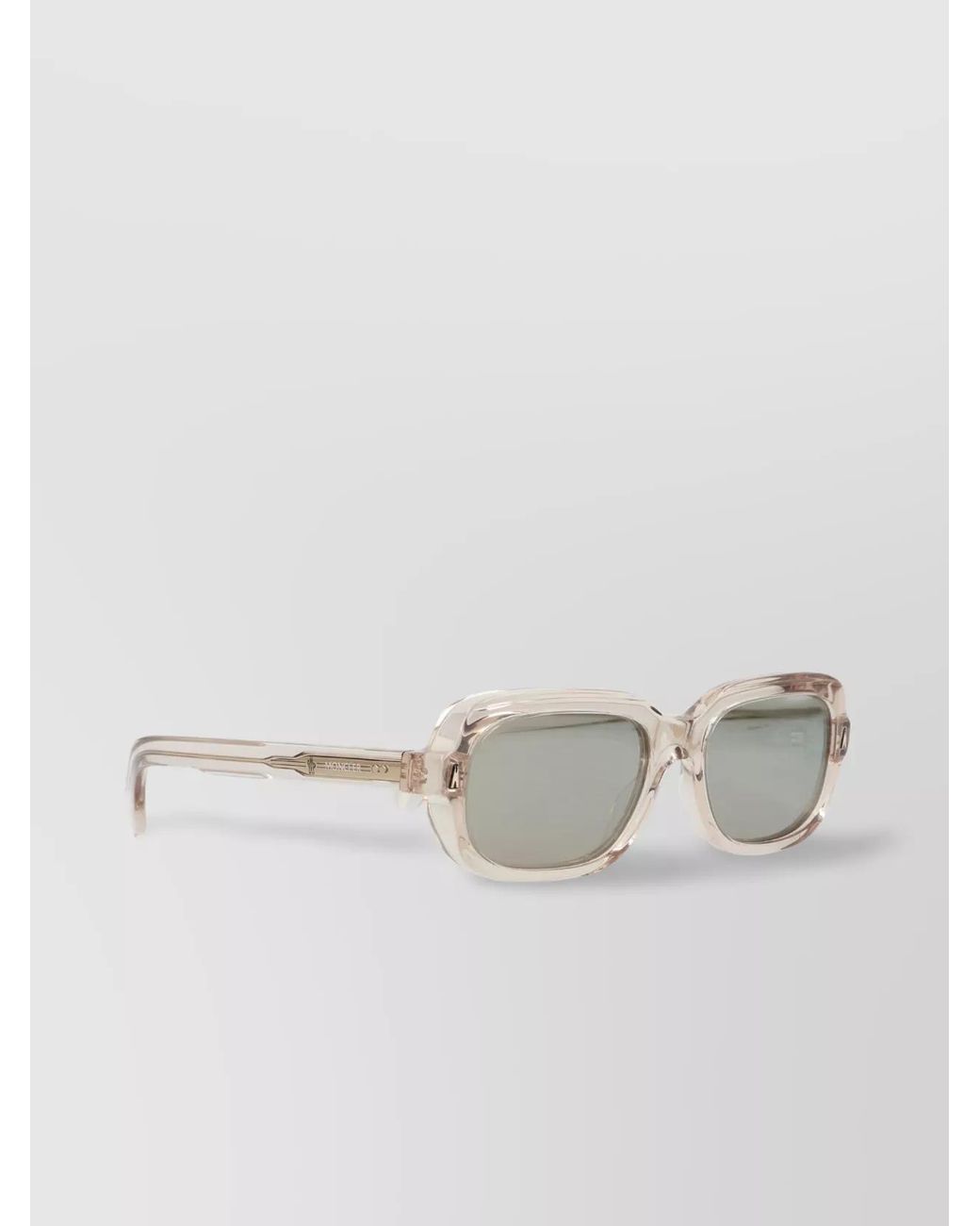 Moncler Multicolor Rectangular Frame Tinted Lenses Sunglasses for men