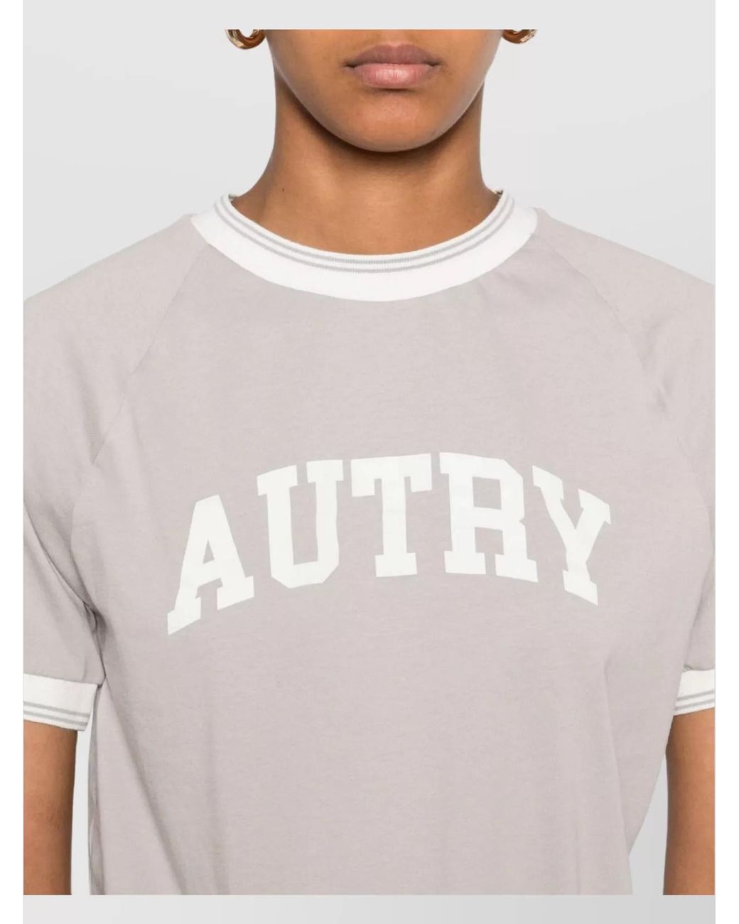 Autry Pink Cotton Logo-Print Short-Sleeve T-Shirt