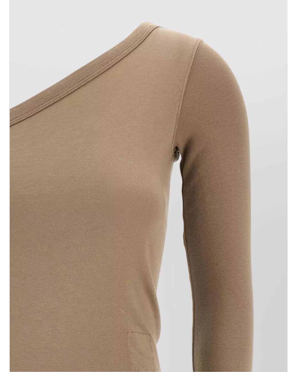 Rick Owens White Cotton Ziggy Blouse