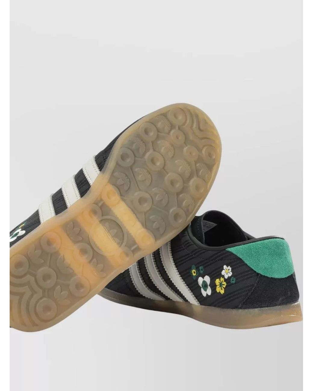 Adidas Originals Black Leather Low-Top Sneakers