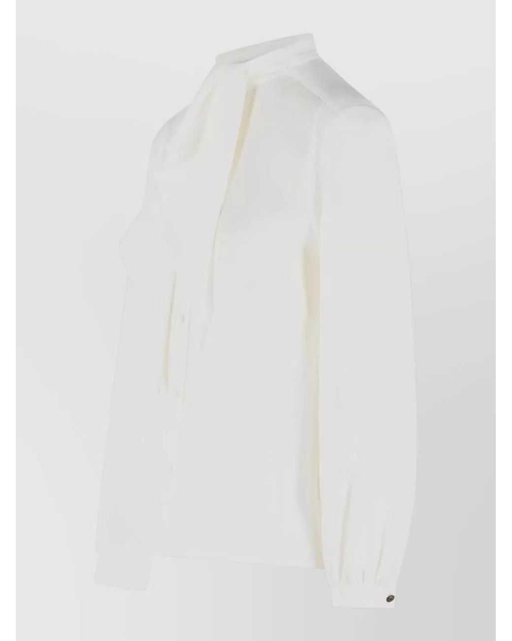 Max Mara White Silk Shirt