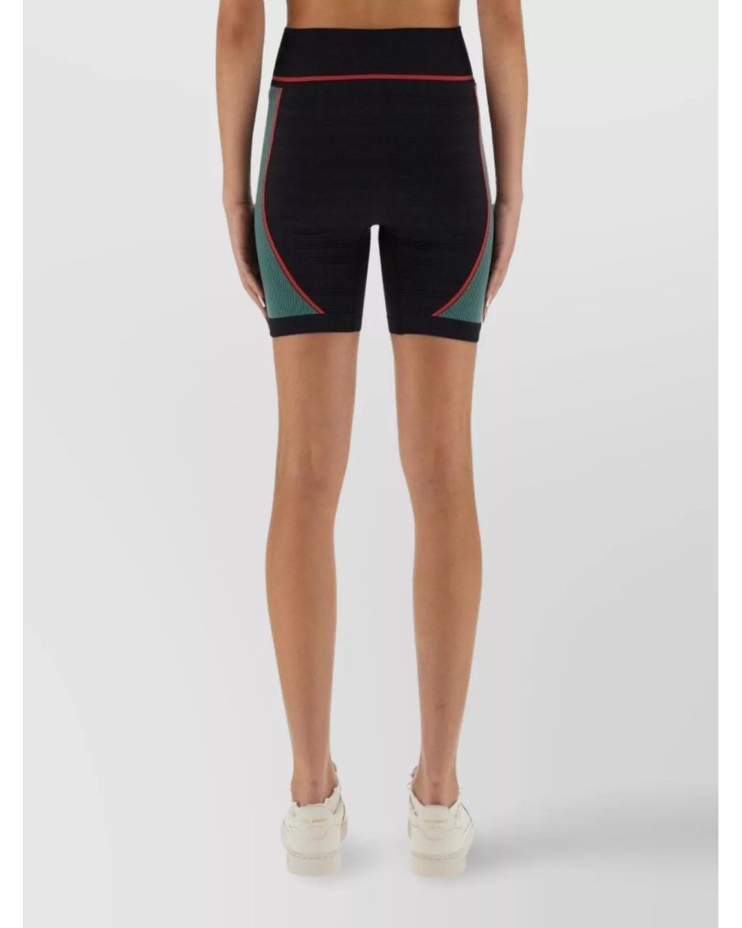 Casablanca Black Slim-Fit Knee-Length Sports Shorts