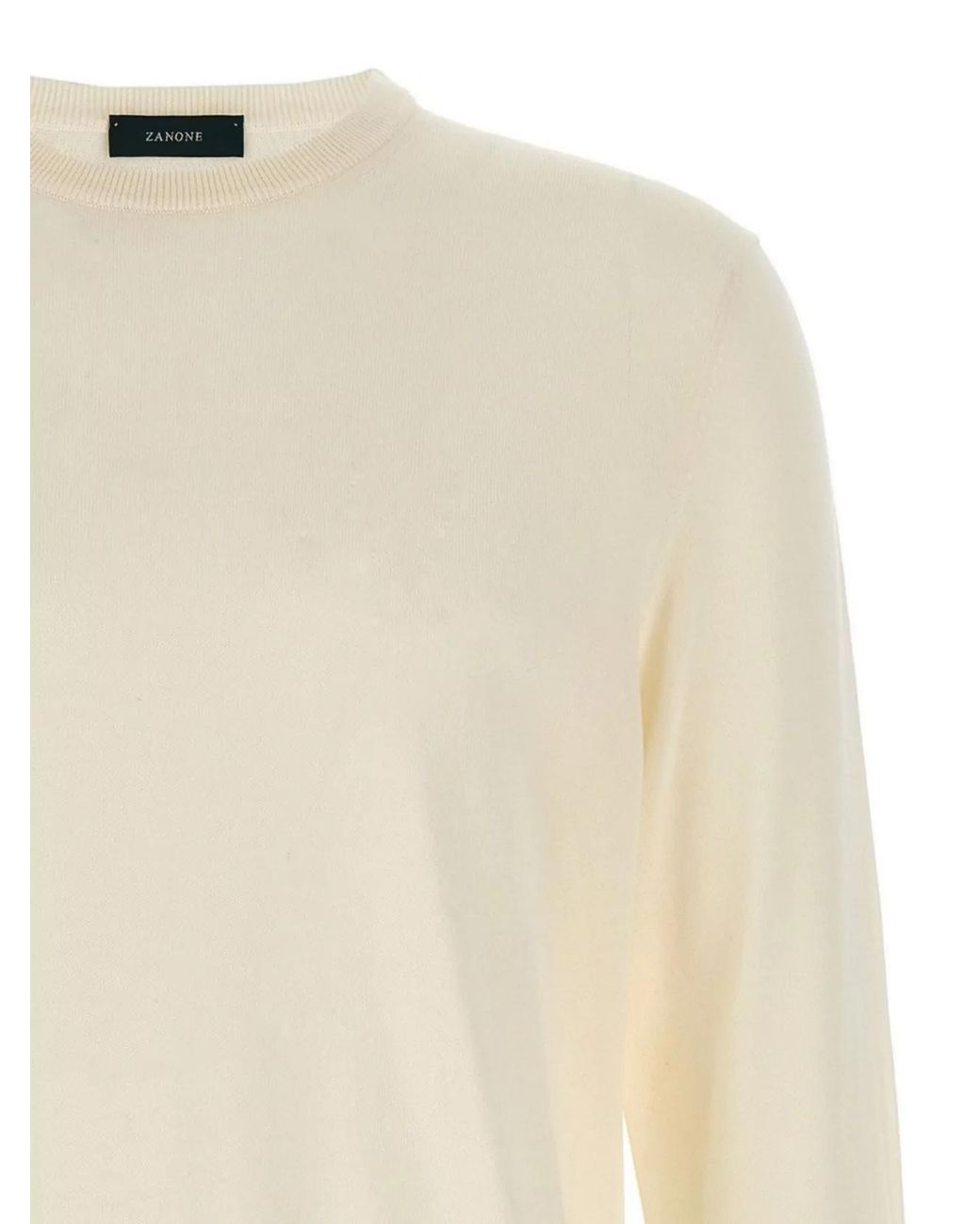 Zanone Natural Cotton Jumper for men