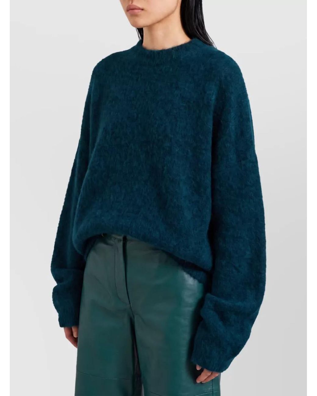 Frankie Shop Blue Crewneck Sweater