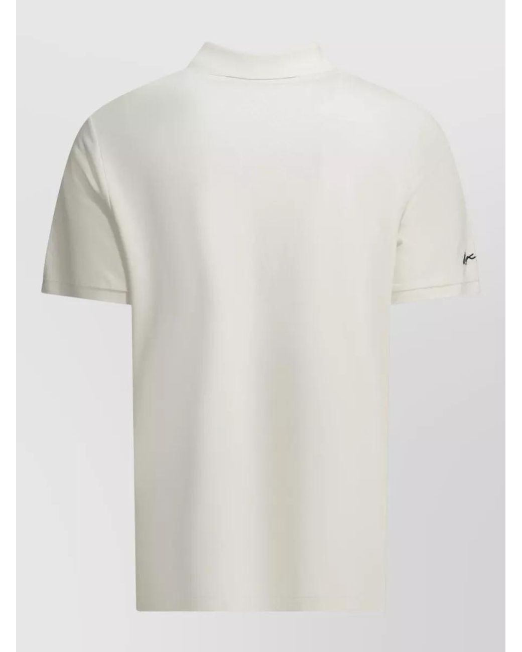 Polo Ralph Lauren White Cotton Button-Down Polo Shirt for men