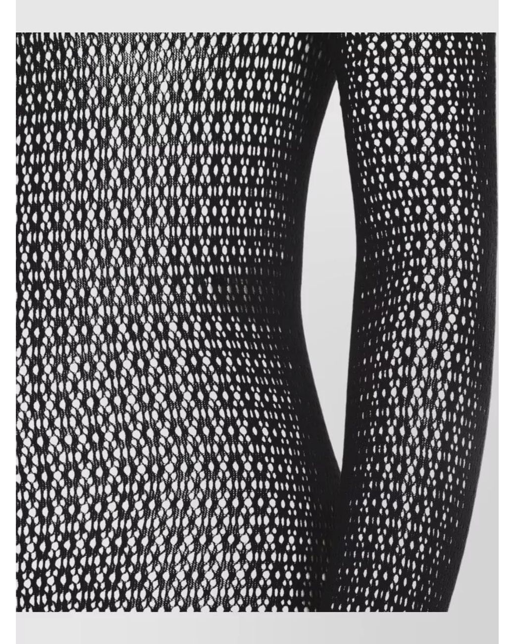 Wolford Gray Daisy Net Catsuit