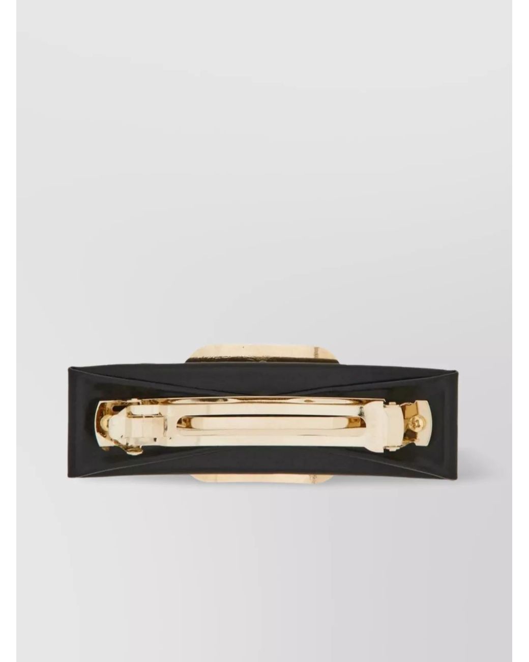 Ferragamo Black Silk Bow Hair Clip