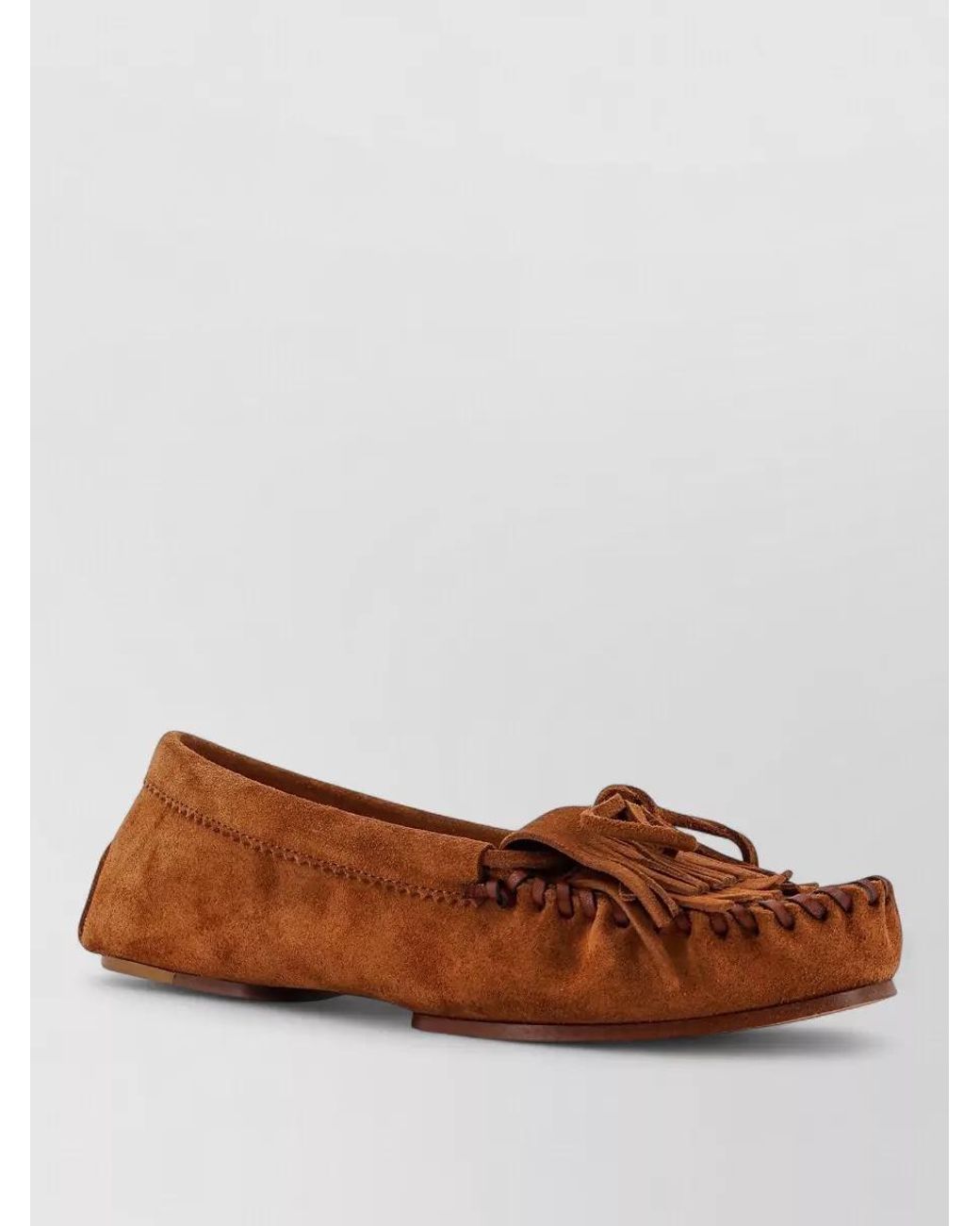Paris Texas Brown Suede Indiana Loafers