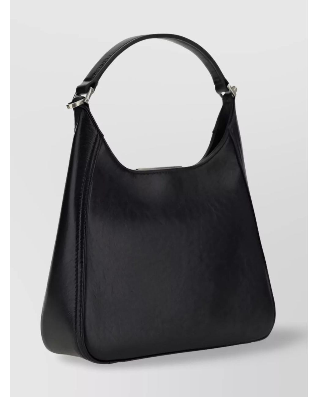 Balenciaga Black Bb Soft Small Leather Shoulder Bag