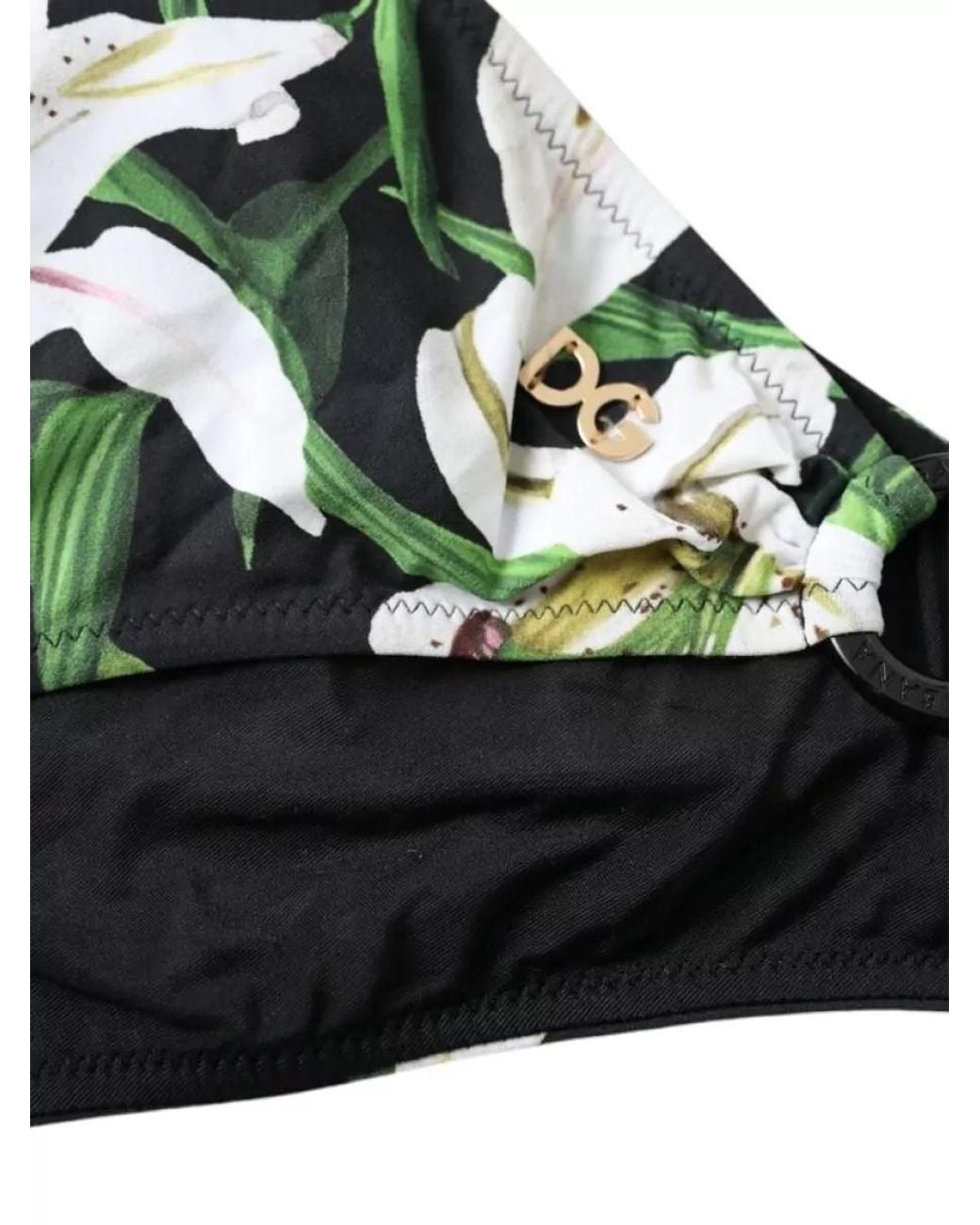 Dolce & Gabbana Red Floral-Print Low-Rise Bikini Briefs