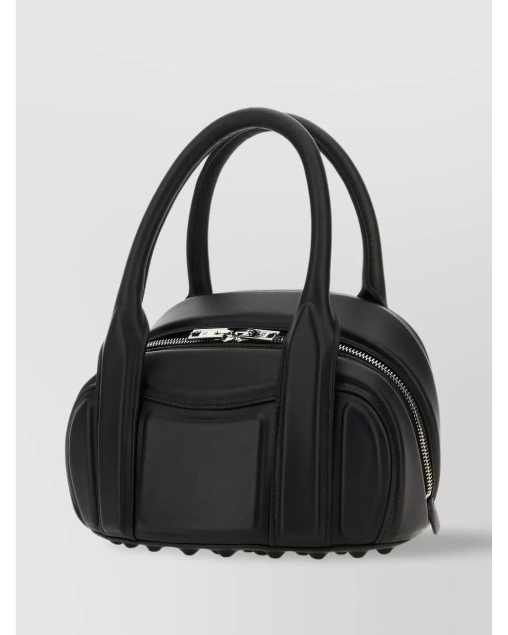 Alexander Wang Black Small Lambskin Shoulder Bag