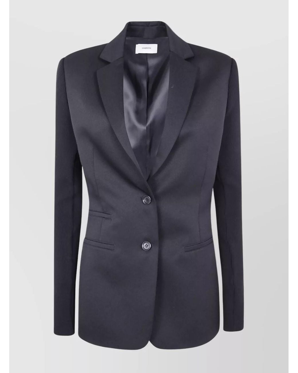 Coperni Blue Hybrid Rib Blazer