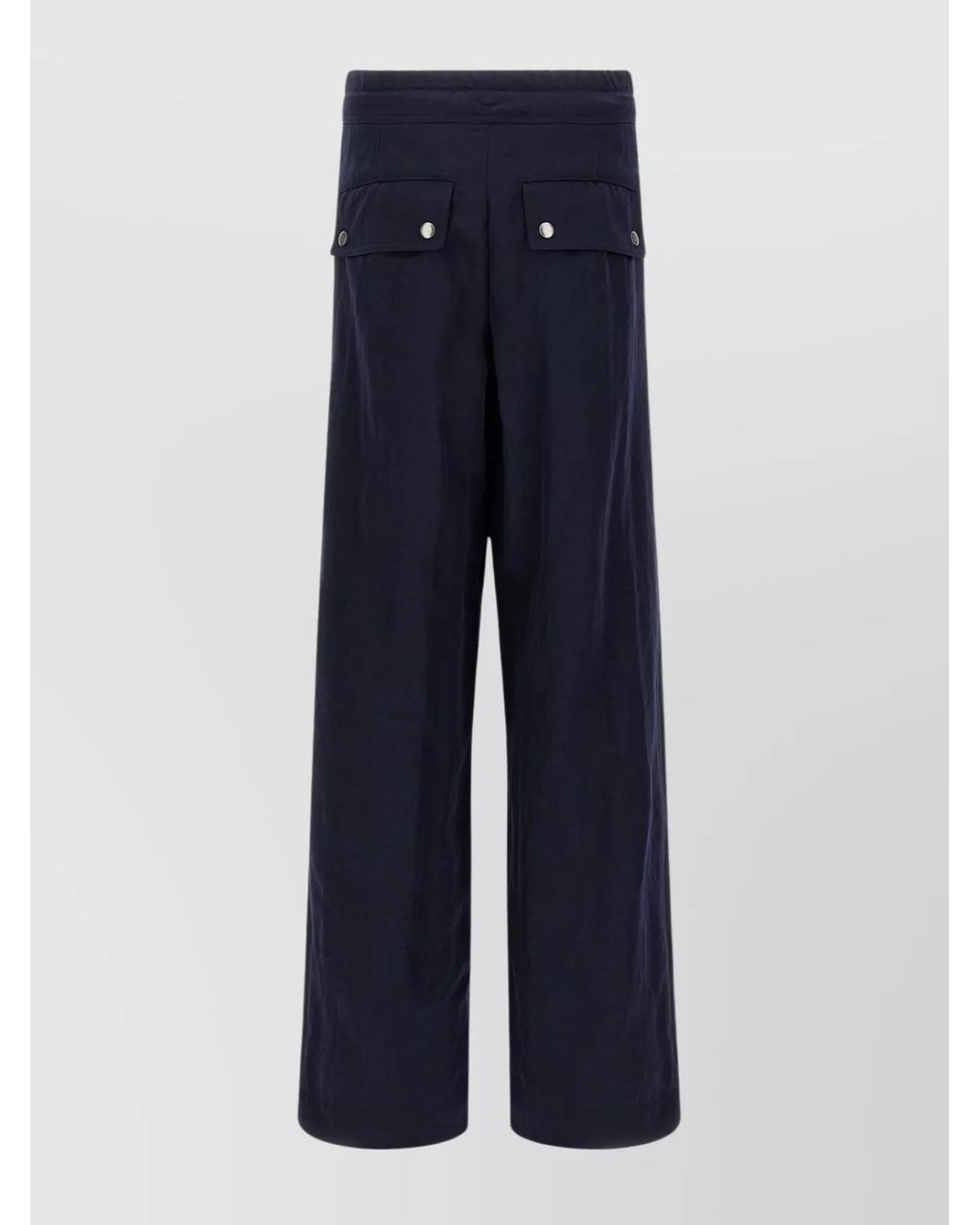 Dries Van Noten Blue Prima Wide-Leg Trousers for men