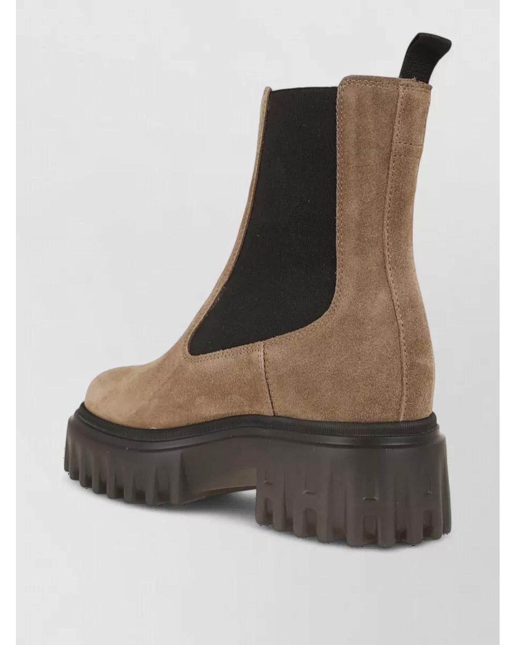 Hogan Multicolor Suede Chelsea Ankle Boots