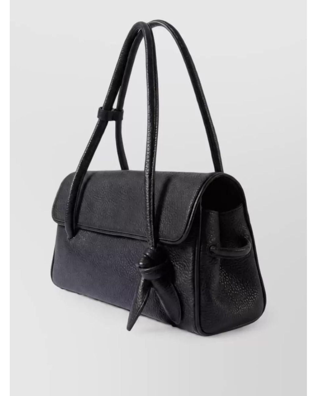 Jacquemus Black Le Turismo Leather Clutch Bag