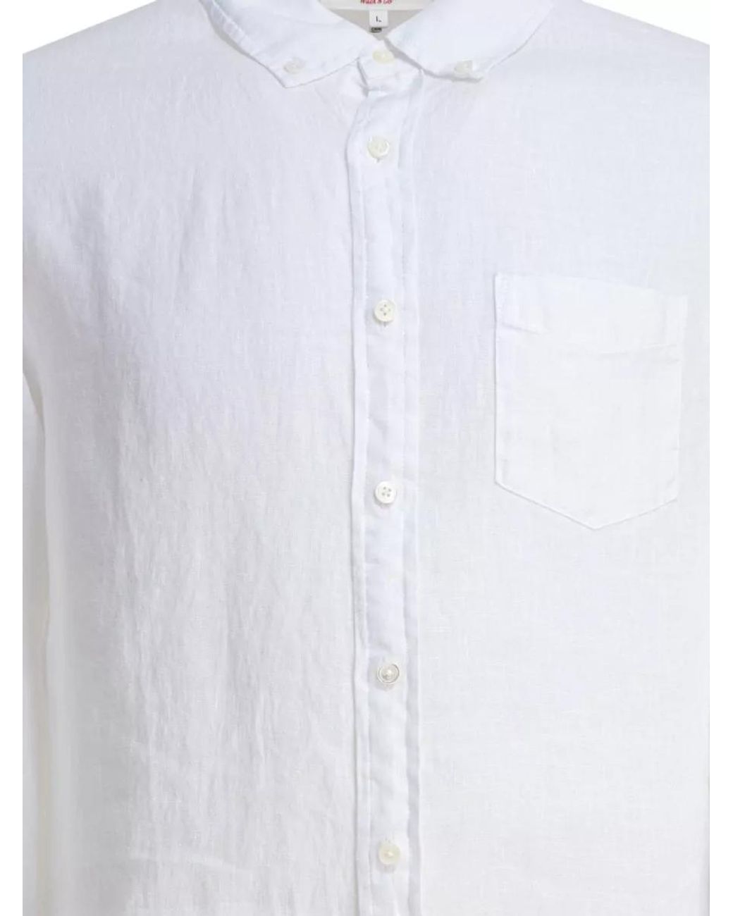 Alex Mill White Linen Shirt for men