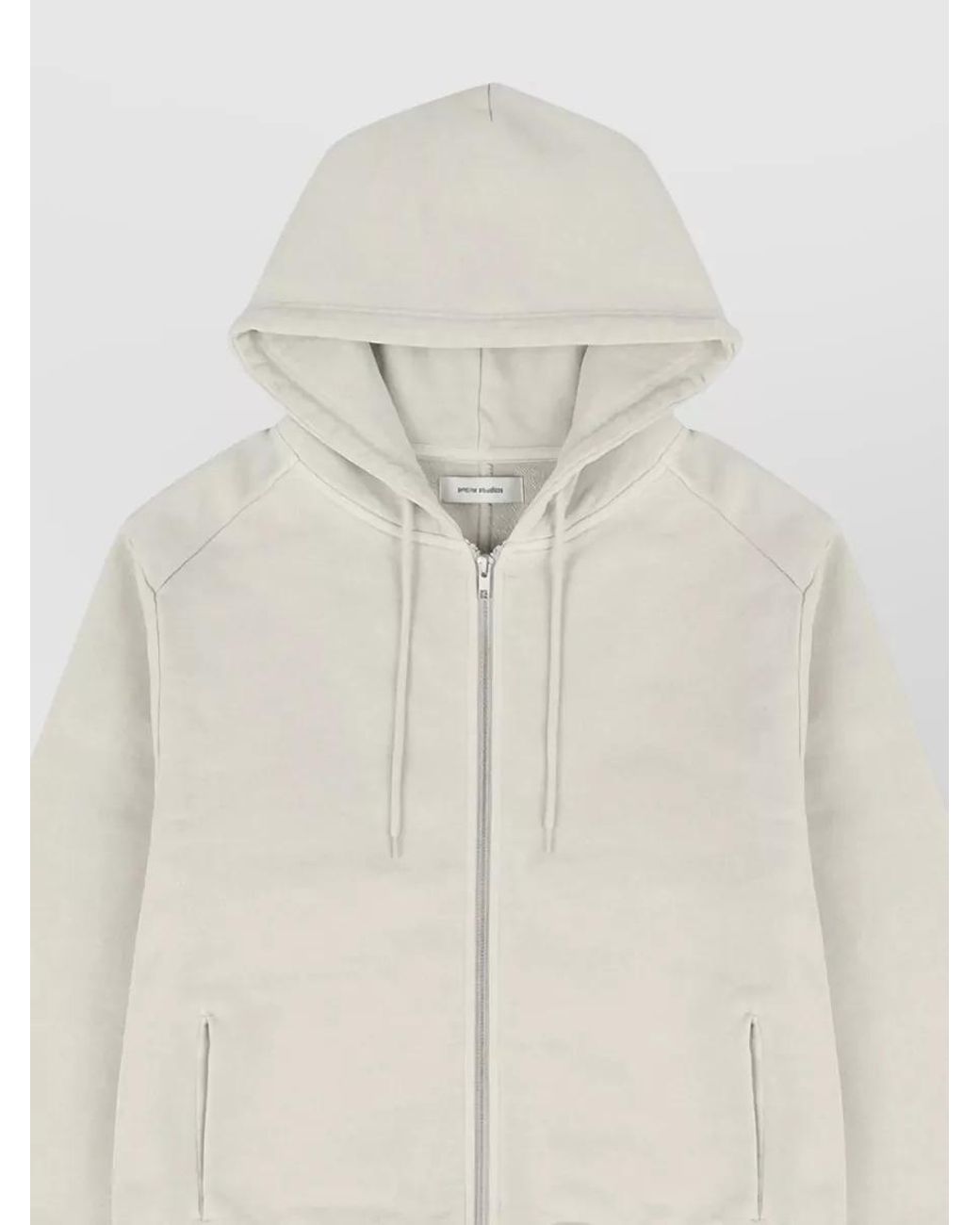Entire studios White Slim-Fit Hooded Jacket for men