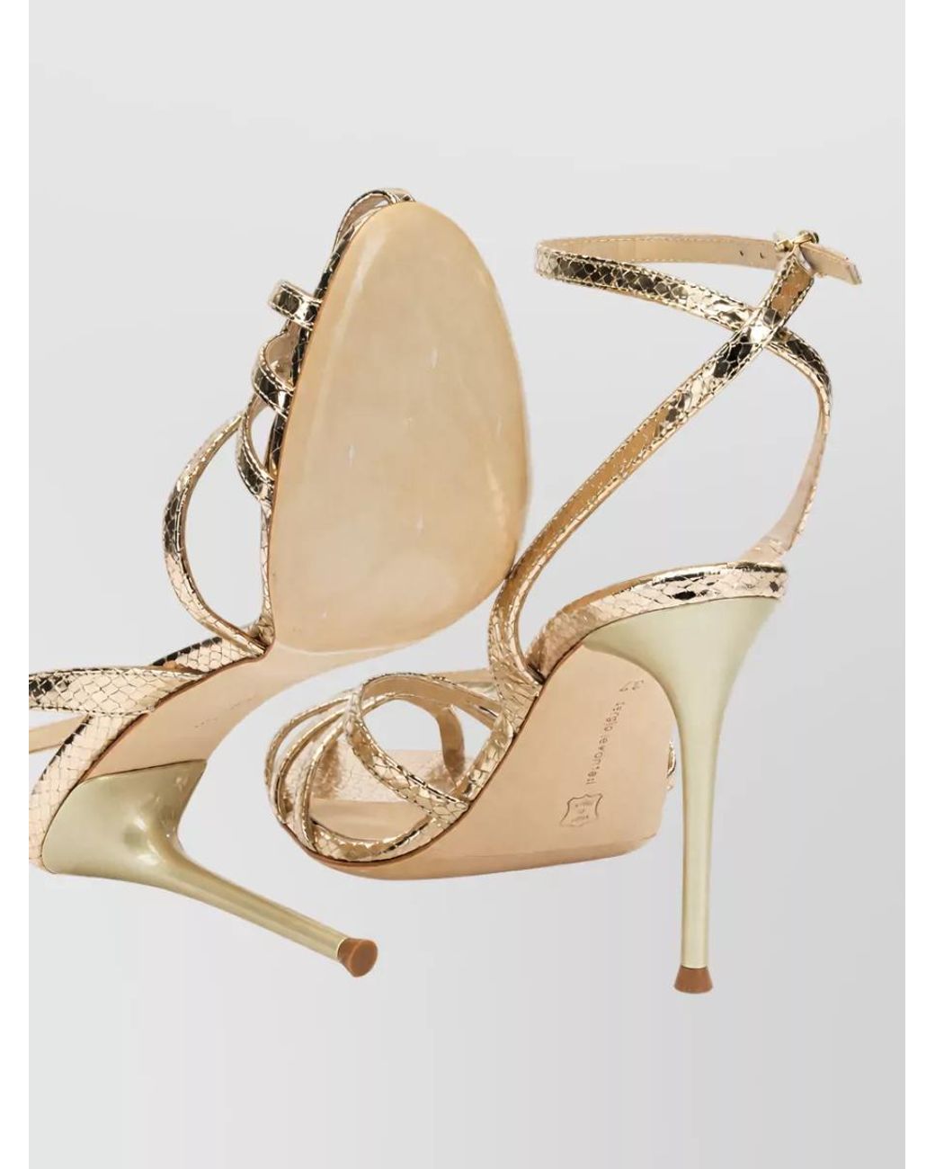 Sergio Levantesi Natural Leather Sandals