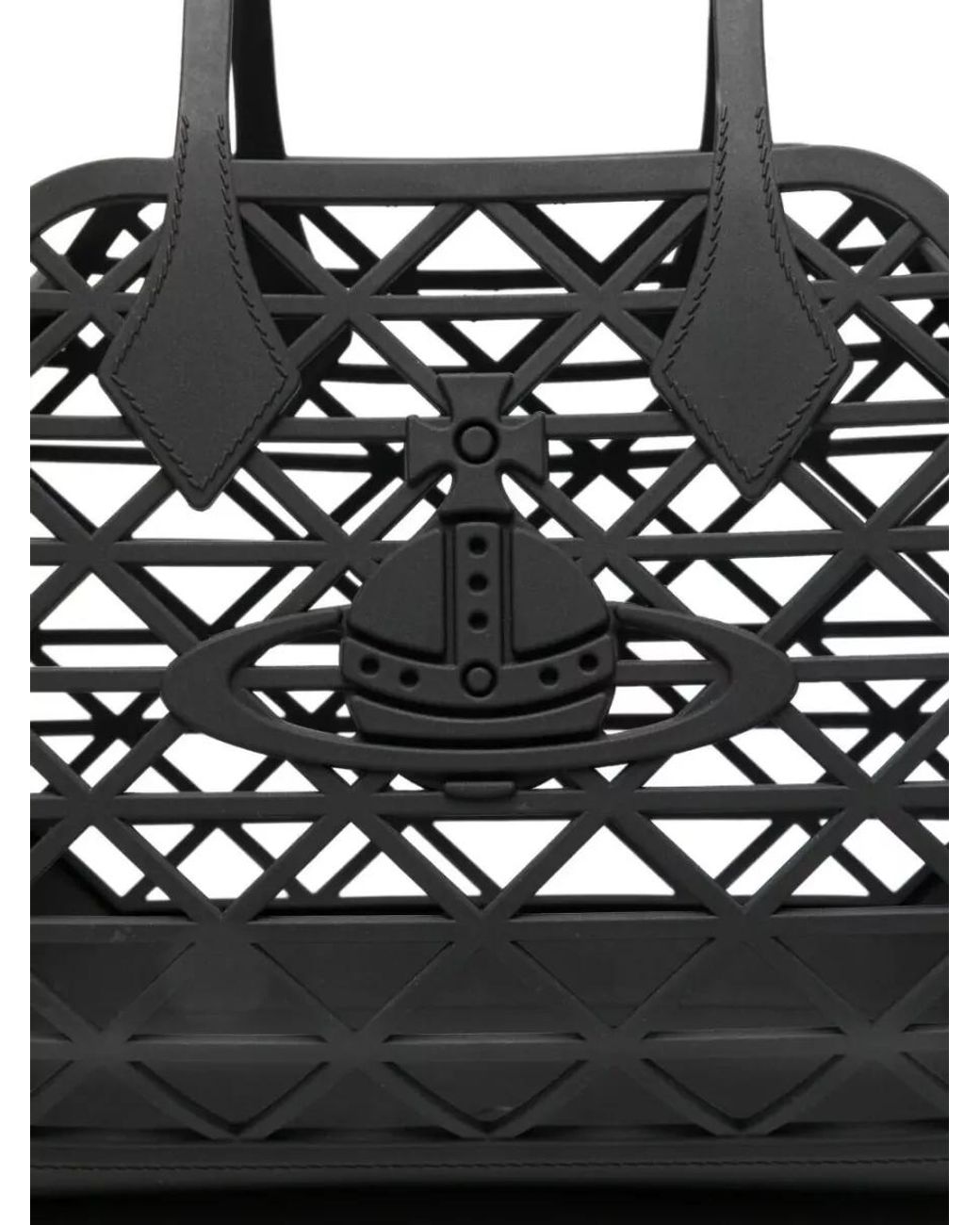 Vivienne Westwood Black Na Tote Bag