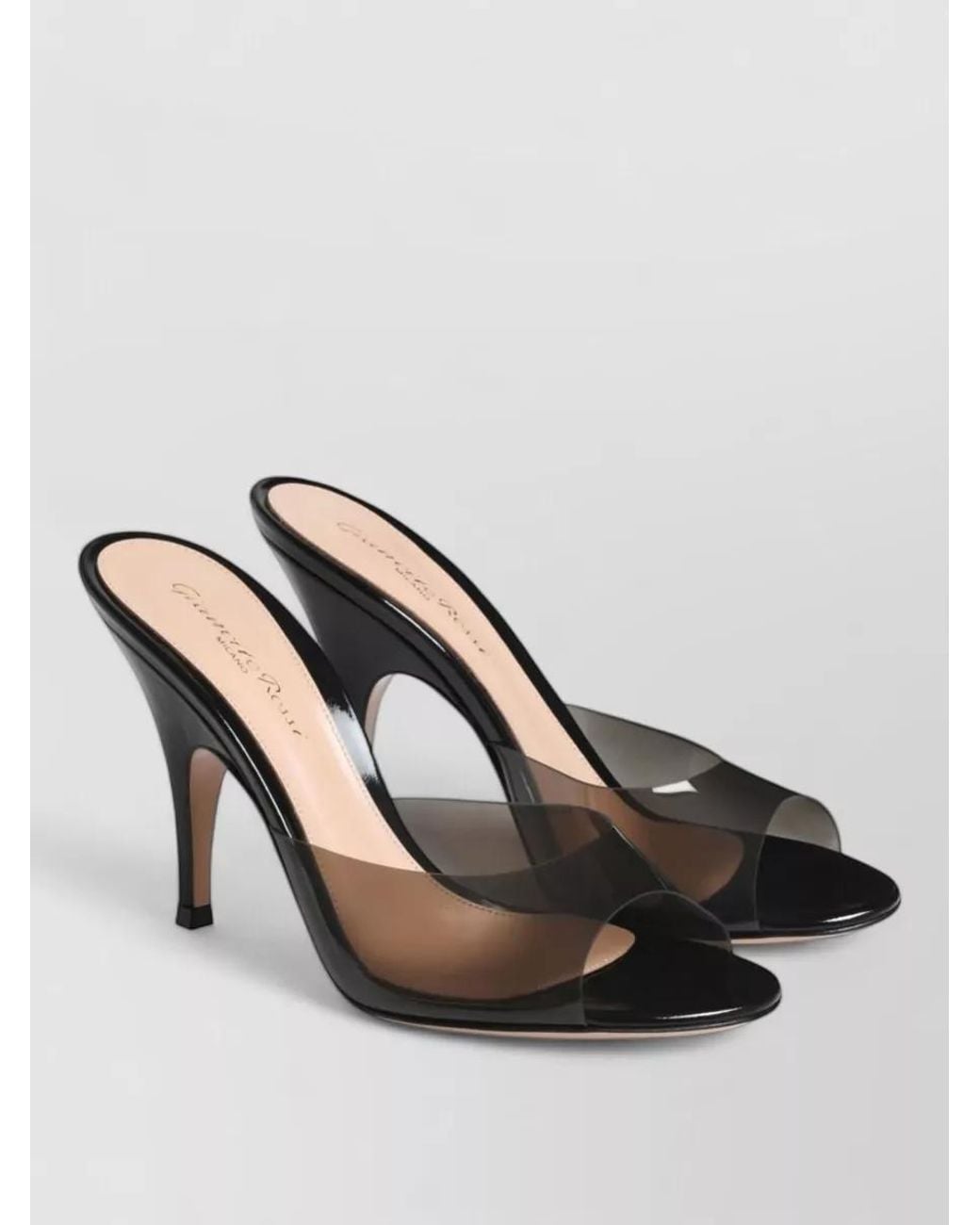 Gianvito Rossi Multicolor Heeled Mules